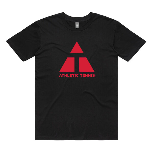 Athletic Tennis Tee - Black Thumbnail