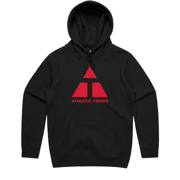 Athletic Tennis Hoodie - Black Thumbnail