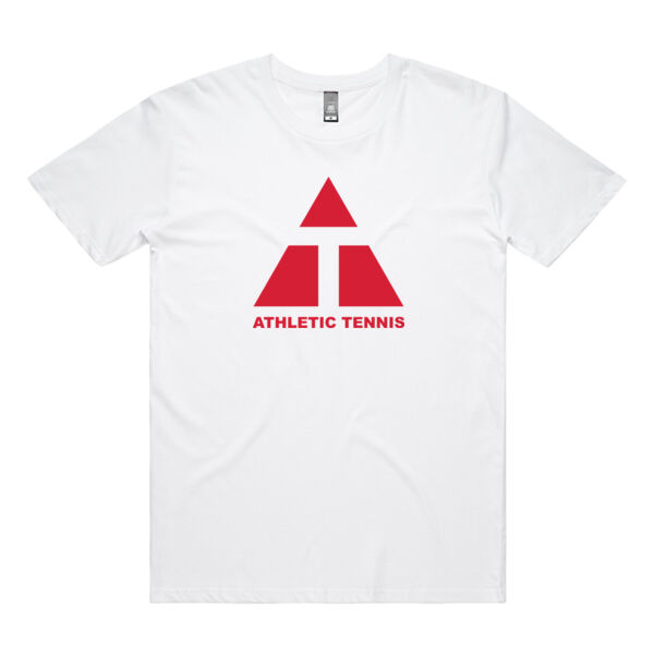 Athletic Tennis Tee - White Thumbnail